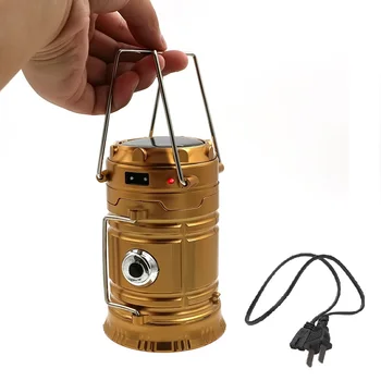 Collapsible Solar Camping Lamp Portable Lantern Rechargeable Tent Light Handy Flashlight for Hiking Outdoor Lighting EU/US Plug
Collapsible Solar Camping Lamp Portable Lantern Rechargeable Tent Light Handy Flashlight for Hiking Outdoor Lighting EU/US Plug