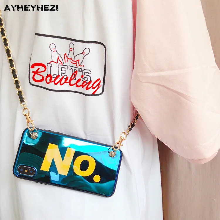 Girl Fashion Glossy Soft IMD "Yes No" Crossbody Blu-Ray Cell Phone Case Cover with Long Strap For IPhone XS X 8 7 6S 6 Plus Case
Girl Fashion Glossy Soft IMD "Yes No" Crossbody Blu-Ray Cell Phone Case Cover with Long Strap For IPhone XS X 8 7 6S 6 Plus Case