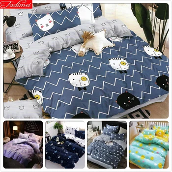 Cute Cat Kitty Deer Pattern Duvet Cover Fitted Sheet Pillowcase 4pcs Bedding Set 1.2m 1.5m Bed Linen Single Twin Queen Full Size
Cute Cat Kitty Deer Pattern Duvet Cover Fitted Sheet Pillowcase 4pcs Bedding Set 1.2m 1.5m Bed Linen Single Twin Queen Full Size