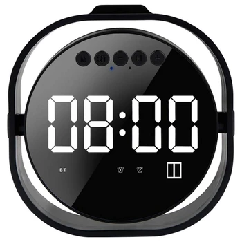 Led Mirror Alarm Clock, Portable Usb Wireless Speaker Digital Alarm Clock Fm Radio Player Stereo Loud Speaker Surround Subwoof
Led Mirror Alarm Clock, Portable Usb Wireless Speaker Digital Alarm Clock Fm Radio Player Stereo Loud Speaker Surround Subwoof