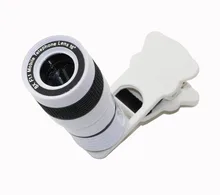 Mobile Phone Lens Universal 8X Zoom Telescope Camera Telephoto Lenses for iPhone 4 4S 5 5C 5S 6 Plus Samsung Galaxy S3 S5