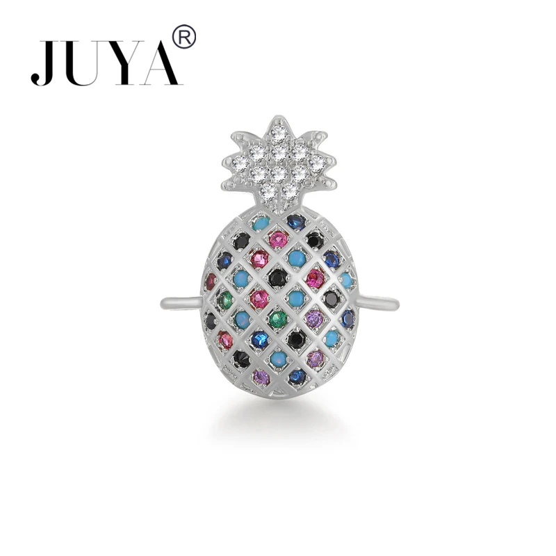 Pineapple Charm Connectors For Jewelry Making High Quality Copper Metal Micro Pave Zircon Rhinestone Fruit Pendant DIY Jewellery
Pineapple Charm Connectors For Jewelry Making High Quality Copper Metal Micro Pave Zircon Rhinestone Fruit Pendant DIY Jewellery