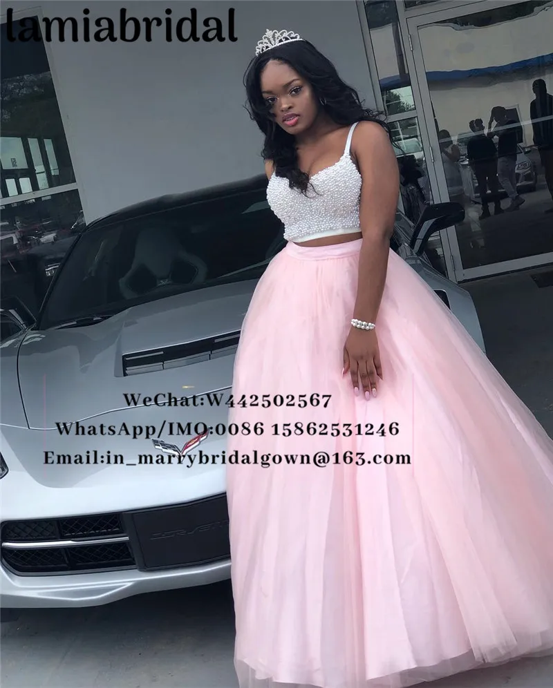 Two Pieces Arabic Prom Dresses 2K19 A Line Crystals Beaded Plus Size 2019 Blush Pink Black Girl Formal Vestidos De Fiesta Largos
Two Pieces Arabic Prom Dresses 2K19 A Line Crystals Beaded Plus Size 2019 Blush Pink Black Girl Formal Vestidos De Fiesta Largos