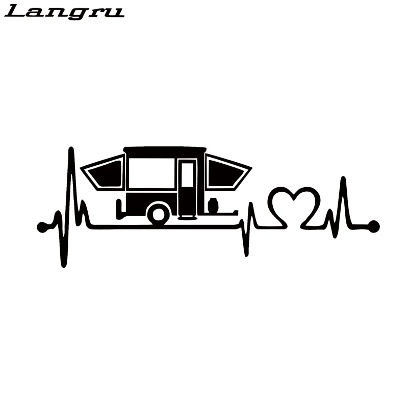 Langru Pop Up Camper Travel Trailer Hiker Heartbeat Decal Sticker Tent Hiking Car Accessories Decorative Jdm
Langru Pop Up Camper Travel Trailer Hiker Heartbeat Decal Sticker Tent Hiking Car Accessories Decorative Jdm