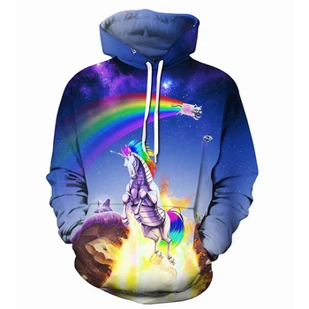 3D Hoodies Men's Rainbow Colorful Unicorn 3D Print Hip Hop Pullovers Blue Sweatshirts Boys Streetwear Tracksuit Clothes Jackets
3D Hoodies Men's Rainbow Colorful Unicorn 3D Print Hip Hop Pullovers Blue Sweatshirts Boys Streetwear Tracksuit Clothes Jackets