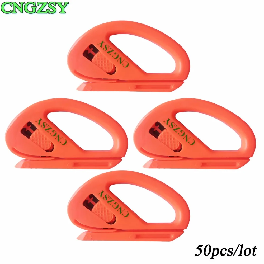 50pcs Car Vinyl Film Mini Portable Utility Knife Paper Cutter Poster Sticker Cutting Office Stationery Safety Tools CNGZSY 50E11
50pcs Car Vinyl Film Mini Portable Utility Knife Paper Cutter Poster Sticker Cutting Office Stationery Safety Tools CNGZSY 50E11