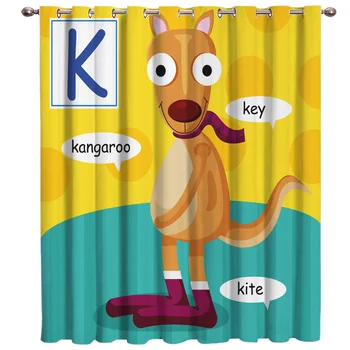 Cartoon Letter K Window Curtains Dark Curtain Lights Living Room Kitchen Bedroom Window Treatment Valances Window Draperies
Cartoon Letter K Window Curtains Dark Curtain Lights Living Room Kitchen Bedroom Window Treatment Valances Window Draperies