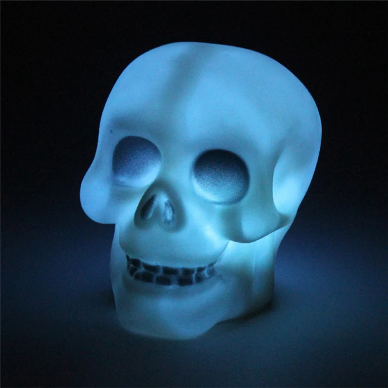 Halloween Party Skull LED Light Plastic Skull Night Lamp Bars Decor Accessories Prop Halloween Party Decorations
Halloween Party Skull LED Light Plastic Skull Night Lamp Bars Decor Accessories Prop Halloween Party Decorations