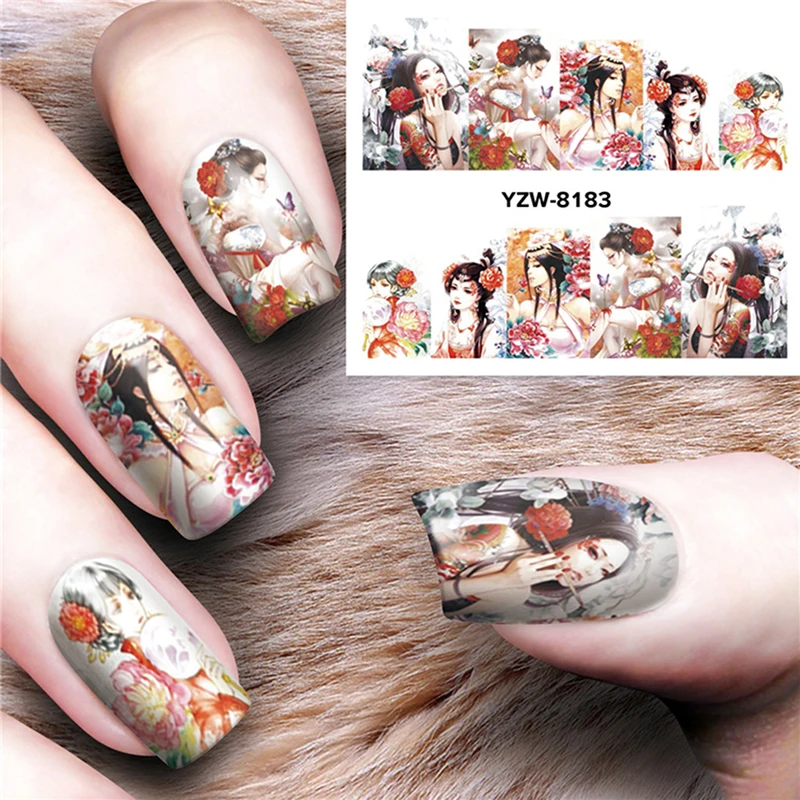 6 Designs Cartoon Beauty Women Summer Designs Nail Art Water Transfer Decals Feminine Hygiene Product for Health Care Supplies
6 Designs Cartoon Beauty Women Summer Designs Nail Art Water Transfer Decals Feminine Hygiene Product for Health Care Supplies