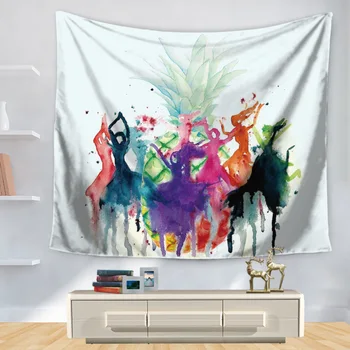 CAMMITEVER Pretty Woman Pineapple Fruit Tapestry Watercolor Painting Cloth Tapestry,Multi-function Mandala Table Wall Cloth
CAMMITEVER Pretty Woman Pineapple Fruit Tapestry Watercolor Painting Cloth Tapestry,Multi-function Mandala Table Wall Cloth