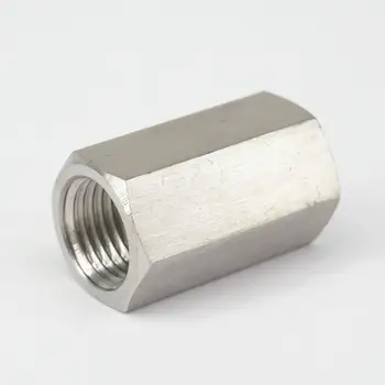 304 Stainless Steel 1/4" NPT Female Threaded Hex Rod Coupling Pipe Fitting Connector
304 Stainless Steel 1/4" NPT Female Threaded Hex Rod Coupling Pipe Fitting Connector
