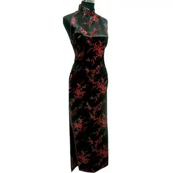 Black Red Chinese Women's Rayon Cheongsam Traditional Long Qipao Charming Backless Dress Size S M L XL XXL XXXL WC096
Black Red Chinese Women's Rayon Cheongsam Traditional Long Qipao Charming Backless Dress Size S M L XL XXL XXXL WC096