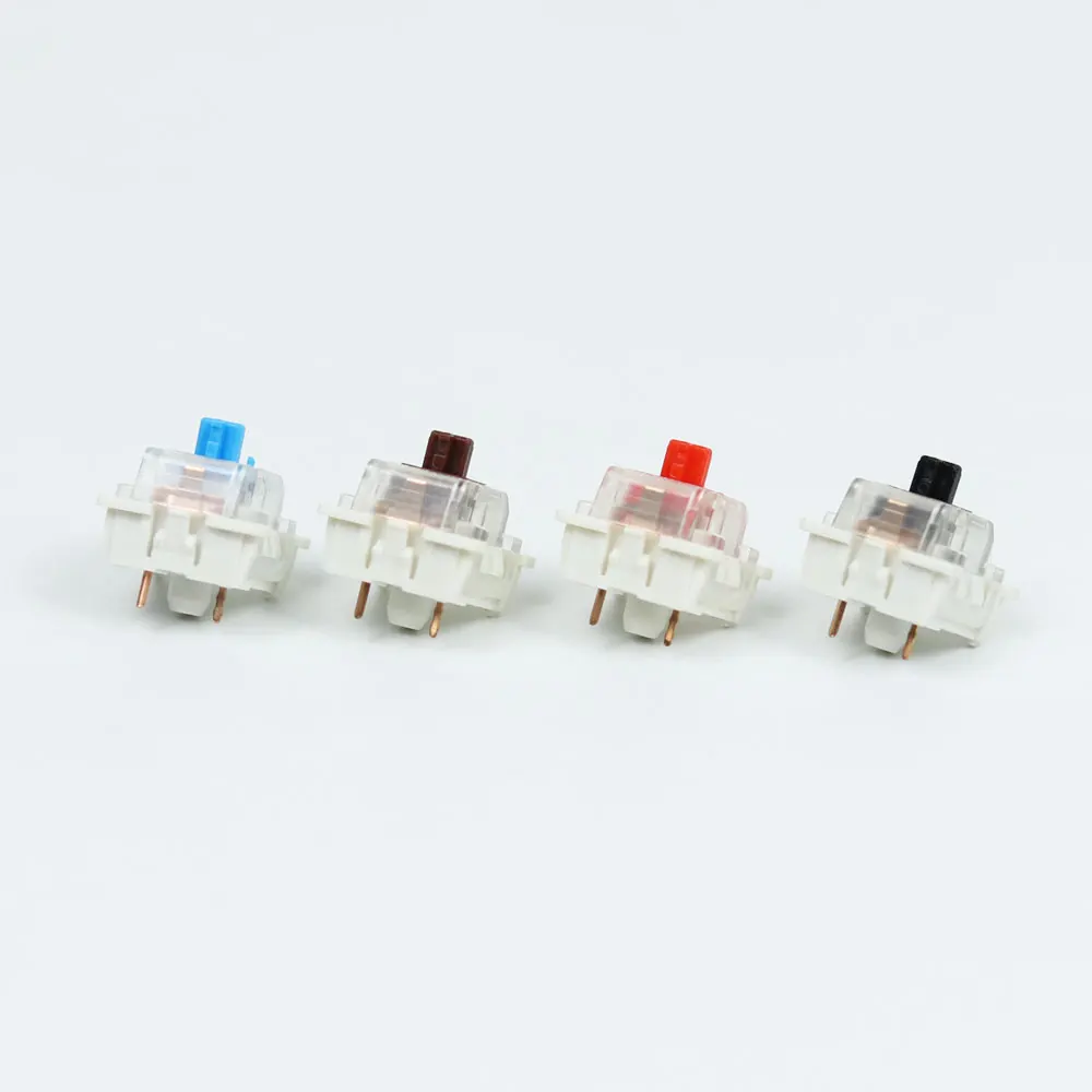 Outemu Switches mechanical keyboard black blue brown red key switch for CIY Sockets 3pin Thin pins SMD Compatible with MX switch
Outemu Switches mechanical keyboard black blue brown red key switch for CIY Sockets 3pin Thin pins SMD Compatible with MX switch