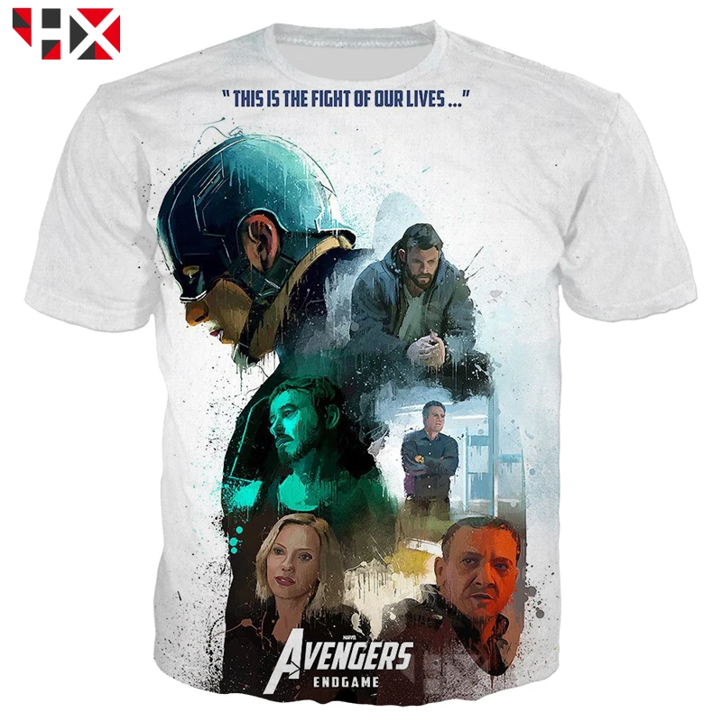 HX Newest Avengers: Endgame 3D Print Unisex T Shirt/Sweatshirt/Hoodie Avengers movie Superhero Fashion Style Hot Sale Tops A99 
HX Newest Avengers: Endgame 3D Print Unisex T Shirt/Sweatshirt/Hoodie Avengers movie Superhero Fashion Style Hot Sale Tops A99