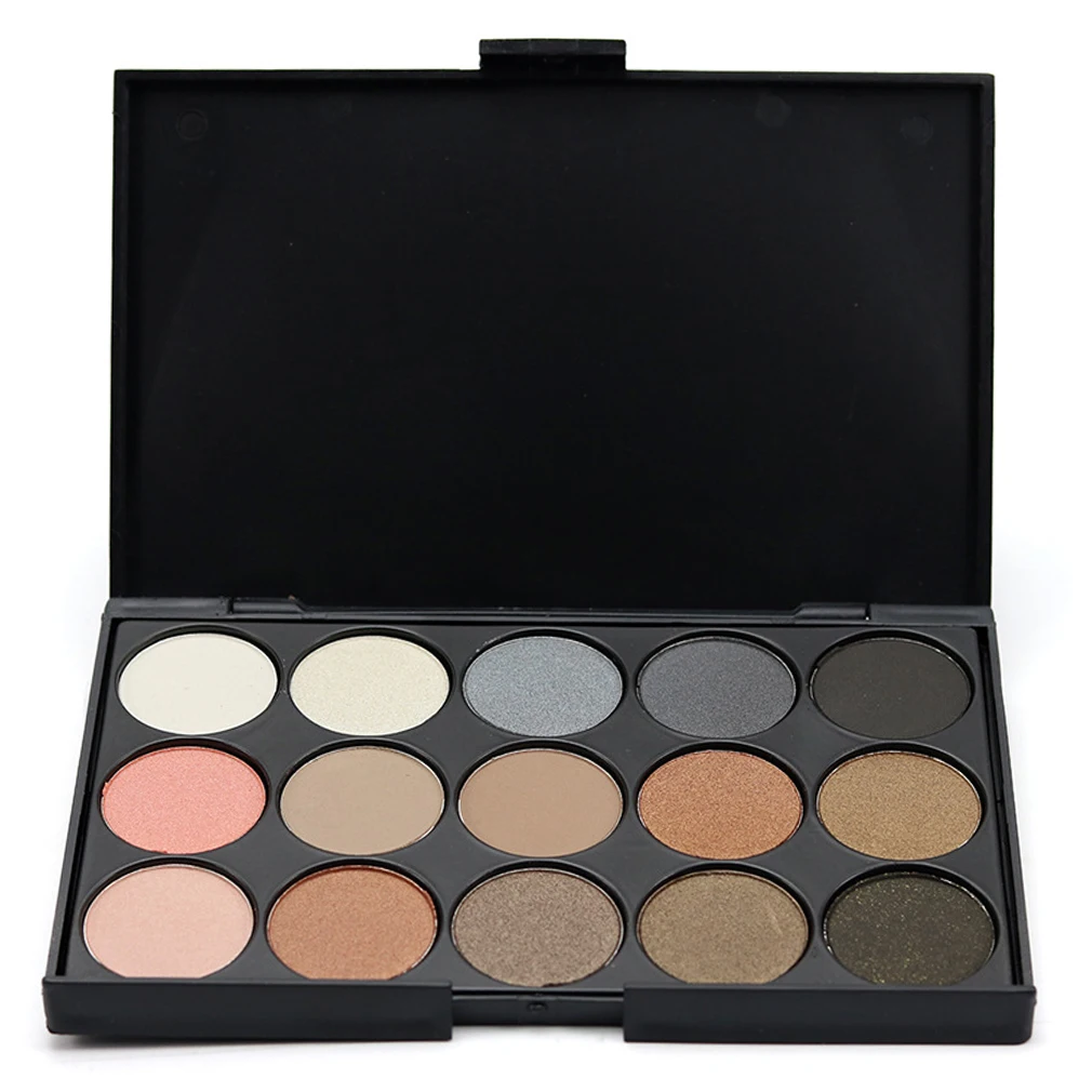 Professional Women Facial Makeup Cosmetic Eyeshadow Palette 15 Colors Smoky Natural Long Lasting Eye shadow Palette
Professional Women Facial Makeup Cosmetic Eyeshadow Palette 15 Colors Smoky Natural Long Lasting Eye shadow Palette