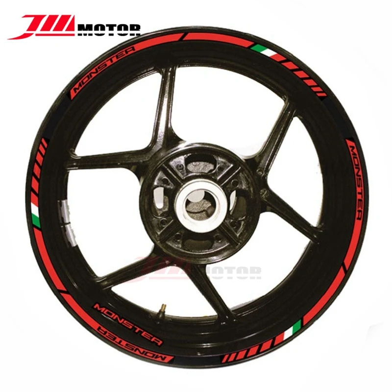 Motorcycle 3M Reflective Wheel Edge Outer Rim Stripe Decal Wheel Rim Stickers For Ducati MONSTER Monster 695 696 795 796 1200
Motorcycle 3M Reflective Wheel Edge Outer Rim Stripe Decal Wheel Rim Stickers For Ducati MONSTER Monster 695 696 795 796 1200