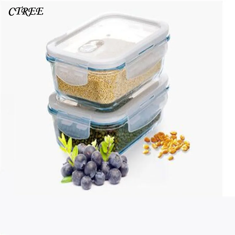 CTREE 1Pc 350ml-1050ml Reusable Resistant Glass Fruit Preservation Box Microwave Oven Suitable Glass Lunch Box Thermal Box C639
CTREE 1Pc 350ml-1050ml Reusable Resistant Glass Fruit Preservation Box Microwave Oven Suitable Glass Lunch Box Thermal Box C639