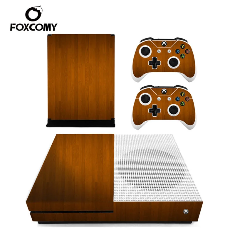 Wood Custom Vinyl Console Cover For Microsoft Xbox One SLIM Skin Stickers Controller Protective For XBOXONE S
Wood Custom Vinyl Console Cover For Microsoft Xbox One SLIM Skin Stickers Controller Protective For XBOXONE S