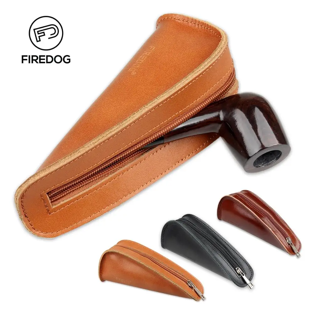 FIREDOG Smoking Pipe Genuine Leather Pipe Bag for Tobacco Accessories Weed Holder Cigarette Case Pouch
FIREDOG Smoking Pipe Genuine Leather Pipe Bag for Tobacco Accessories Weed Holder Cigarette Case Pouch
