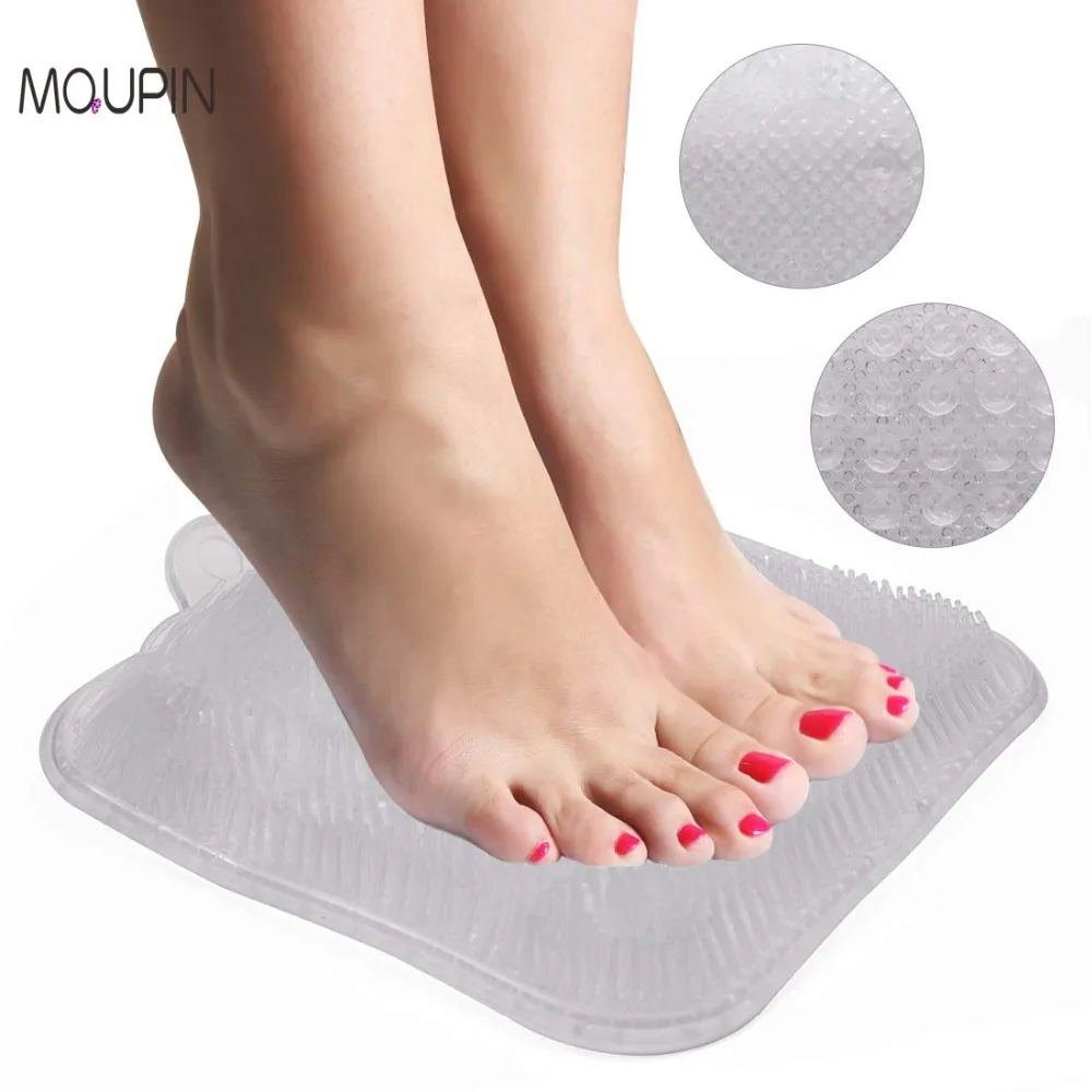 Shower Foot Scrubber Cleaner Massager with Non-Slip Suction Cups Great for Cleaning Feet and Improving Blood Circulation
Shower Foot Scrubber Cleaner Massager with Non-Slip Suction Cups Great for Cleaning Feet and Improving Blood Circulation