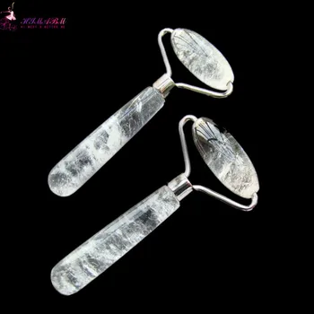 HIMABM 1 Pcs rock crystal quartz facial massage roller anti wrinkle thin face beauty bar stick body massage face slimming wheel
HIMABM 1 Pcs rock crystal quartz facial massage roller anti wrinkle thin face beauty bar stick body massage face slimming wheel