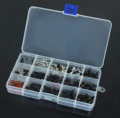 DHK Steel Machined Screw Kits Universal Flat/Round Head Cap Screw + Clip + Nuts for 1:10 RC Car Hardware Repair Tools
DHK Steel Machined Screw Kits Universal Flat/Round Head Cap Screw + Clip + Nuts for 1:10 RC Car Hardware Repair Tools