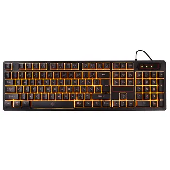 Waterproof Gaming Keyboard Retro Round Glowing Keycap Metal Panel Backlit USB Wired Metal Panel Illuminated Border 2019
Waterproof Gaming Keyboard Retro Round Glowing Keycap Metal Panel Backlit USB Wired Metal Panel Illuminated Border 2019