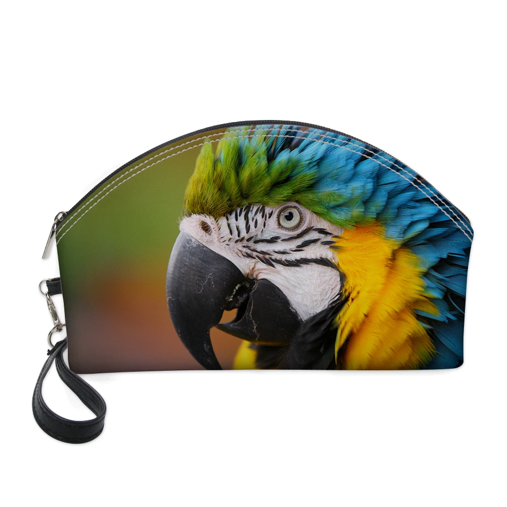 FORUDESIGNS Parrot 3D Printing Cosmetic Bag Women Makeup Bag Beauty Box Travel Organizer Toiletry Bag Necessaire with Zipper
FORUDESIGNS Parrot 3D Printing Cosmetic Bag Women Makeup Bag Beauty Box Travel Organizer Toiletry Bag Necessaire with Zipper