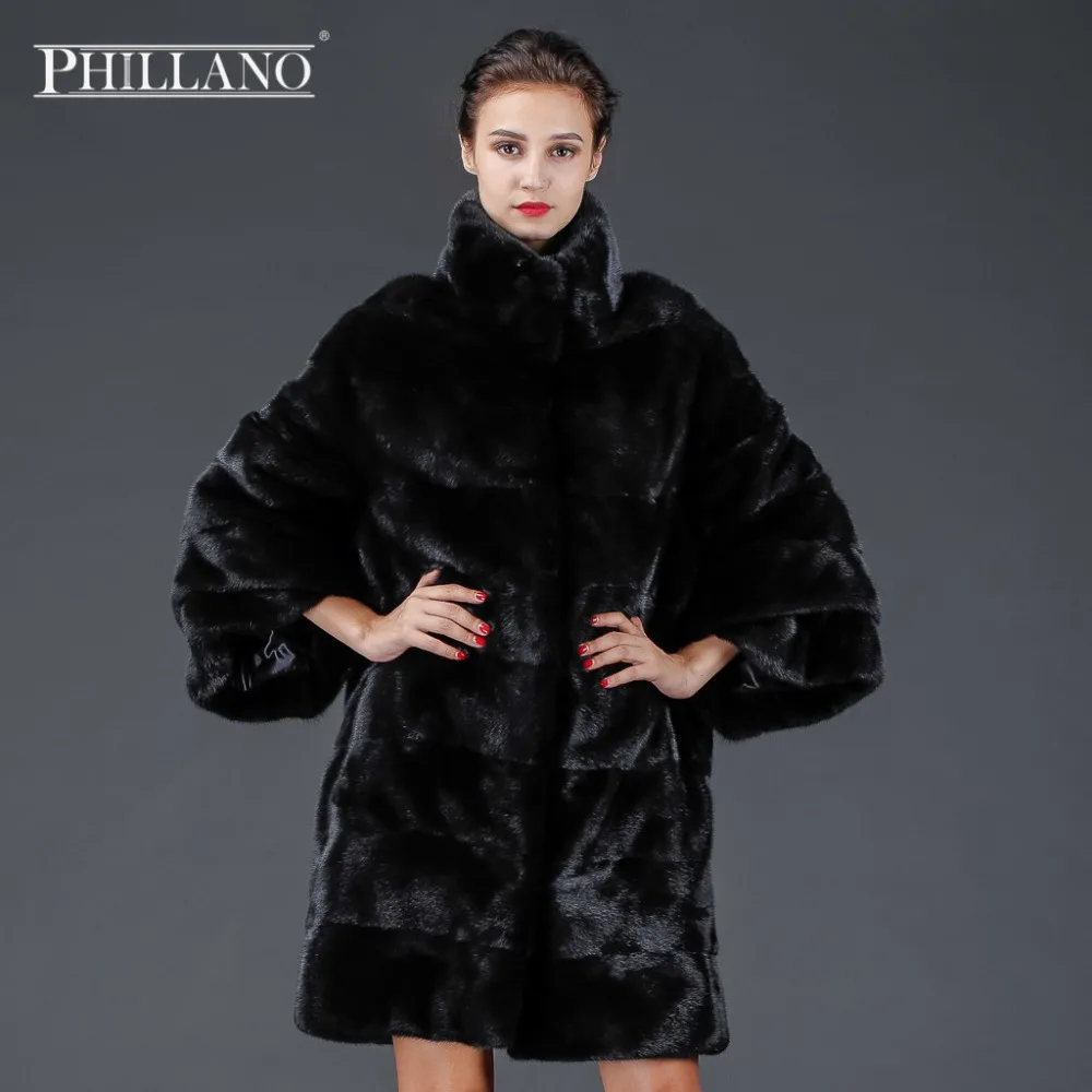 Продажа PHILLANO Шубы Из Натурального Меха Норки Скандинавия Дания Мех Зимнее Пальто