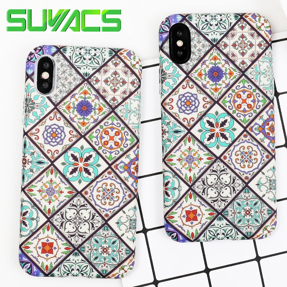 SUYACS Phone Case For iPhone XS MAX XR 6 6S 7 8 Plus X Blue And White Porcelain Matte Hard PC Graphic Phone Cases Cover Coque
SUYACS Phone Case For iPhone XS MAX XR 6 6S 7 8 Plus X Blue And White Porcelain Matte Hard PC Graphic Phone Cases Cover Coque