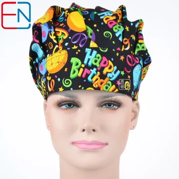 Hennar Medical Scrub Caps 100% Cotton Fabric Medical Printed Bouffant Cap Surgical For Hospital Doctor Nurse Adjustable Cap Mask
Hennar Medical Scrub Caps 100% Cotton Fabric Medical Printed Bouffant Cap Surgical For Hospital Doctor Nurse Adjustable Cap Mask