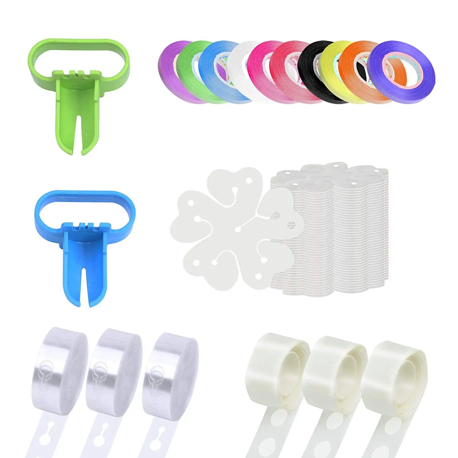METABLE 4 Roll Balloon Garland Arch Strip Tape,4 Roll Dot Glue,2Pcs Tying Tool,30 Pcs Flower Clips,10 Roll Assorted Color Ribbon
METABLE 4 Roll Balloon Garland Arch Strip Tape,4 Roll Dot Glue,2Pcs Tying Tool,30 Pcs Flower Clips,10 Roll Assorted Color Ribbon