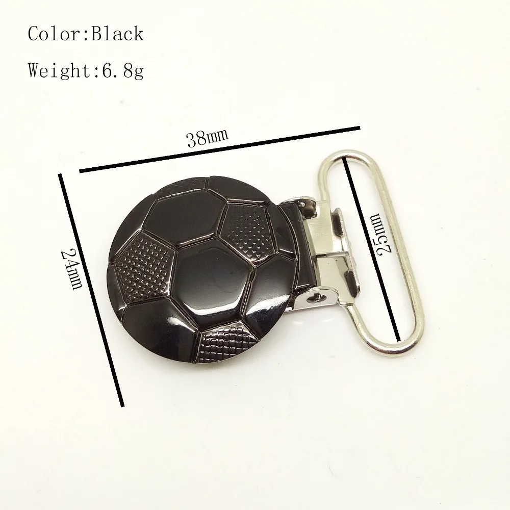 Black color metal pacifier suspender clips 100pcs score ball suspender clip factory wholesale pacifier clips
Black color metal pacifier suspender clips 100pcs score ball suspender clip factory wholesale pacifier clips