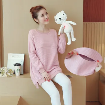 1688# 2019 Autumn Winter Korean Fashion Maternity Nursing Shirts Clothes for Pregnant Women Pregnancy Breastfeeding Feeding Tops
1688# 2019 Autumn Winter Korean Fashion Maternity Nursing Shirts Clothes for Pregnant Women Pregnancy Breastfeeding Feeding Tops