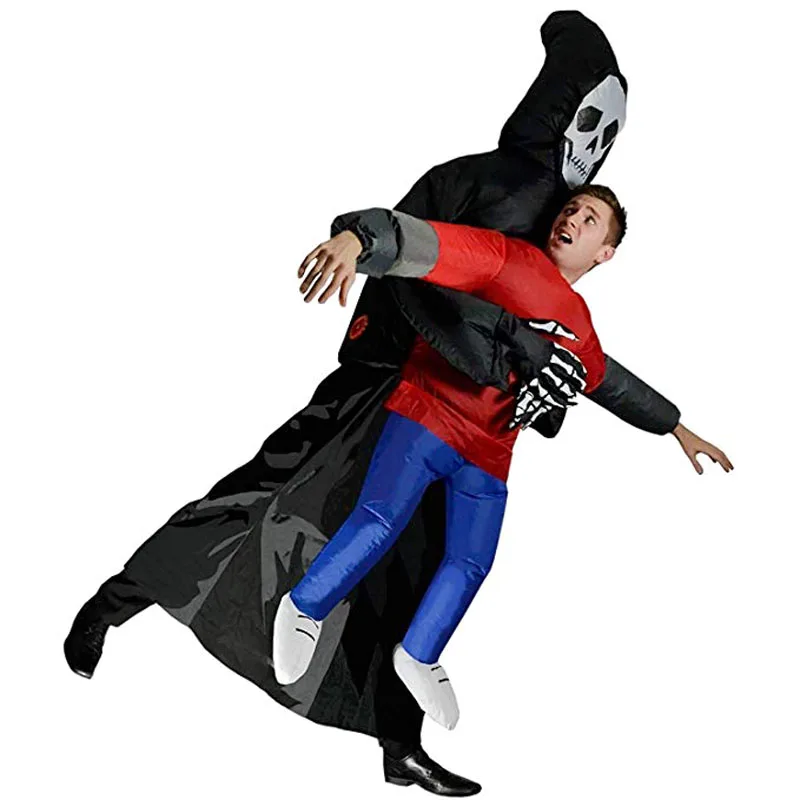 Ghost Inflatable Costume Adult Fantasy Skeleton Anime Fancy Dress Suit Grim Reaper Christmas Costumes For Men Adult Disguise Man
Ghost Inflatable Costume Adult Fantasy Skeleton Anime Fancy Dress Suit Grim Reaper Christmas Costumes For Men Adult Disguise Man
