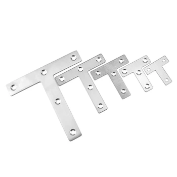 10Pcs Stainless Steel Type-T Plate Corner Furniture Repair Reinforce Corner Brackets T Shaped Plate Corner Brace Angle Brackets
10Pcs Stainless Steel Type-T Plate Corner Furniture Repair Reinforce Corner Brackets T Shaped Plate Corner Brace Angle Brackets