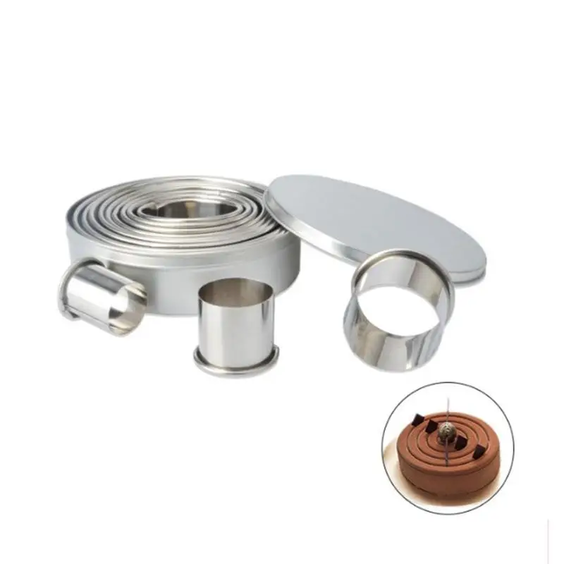 12pcs/set Stainless Steel Round Biscuit Cookie Cutter Circle Pastry Donut Doughnut Maker Baking Fondant Molds Metal Ring
12pcs/set Stainless Steel Round Biscuit Cookie Cutter Circle Pastry Donut Doughnut Maker Baking Fondant Molds Metal Ring