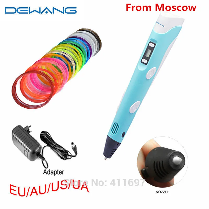 DEWANG Scribble Pen 3D Pen 200M ABS Filament 3D Printer Christmas Presents ABS 3D Printing Pen 3D Pencil Gadget Caneta in Moscow
DEWANG Scribble Pen 3D Pen 200M ABS Filament 3D Printer Christmas Presents ABS 3D Printing Pen 3D Pencil Gadget Caneta in Moscow