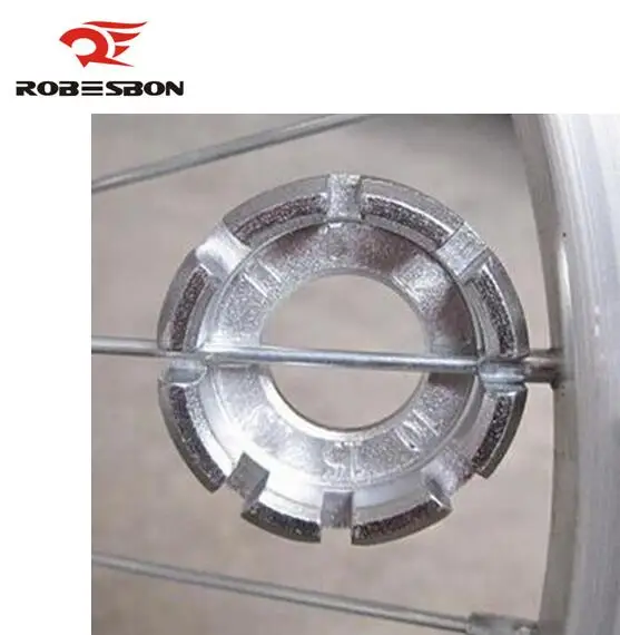 ROBESBON Cycling 8 Way Spoke Nipple Key Bike Wheel Rim Spanner Galvanized Wrench Bicycle Repair Tools
ROBESBON Cycling 8 Way Spoke Nipple Key Bike Wheel Rim Spanner Galvanized Wrench Bicycle Repair Tools
