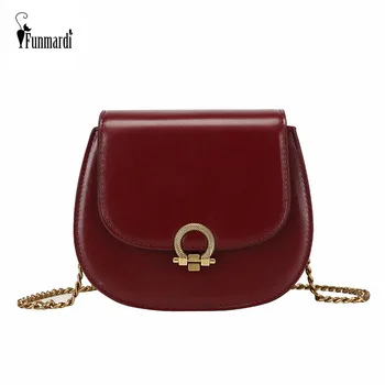 FUNMARDI Vintage Saddle Bags Crossbody Bags For Women Chain Design Shoulder Bags PU Leather Women Bag Brand Small Bag WLHB1957
FUNMARDI Vintage Saddle Bags Crossbody Bags For Women Chain Design Shoulder Bags PU Leather Women Bag Brand Small Bag WLHB1957