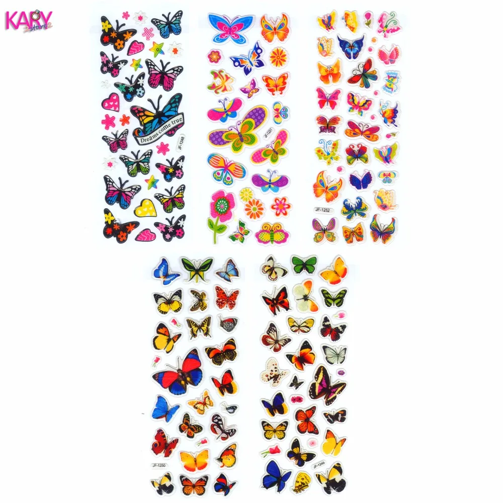 5 Sheets Scrapbooking Cute Kawaii Butterflies Emoji Teacher Reward Kids Children Toys Bubble Puffy Stickers Factory Direct Sales
5 Sheets Scrapbooking Cute Kawaii Butterflies Emoji Teacher Reward Kids Children Toys Bubble Puffy Stickers Factory Direct Sales