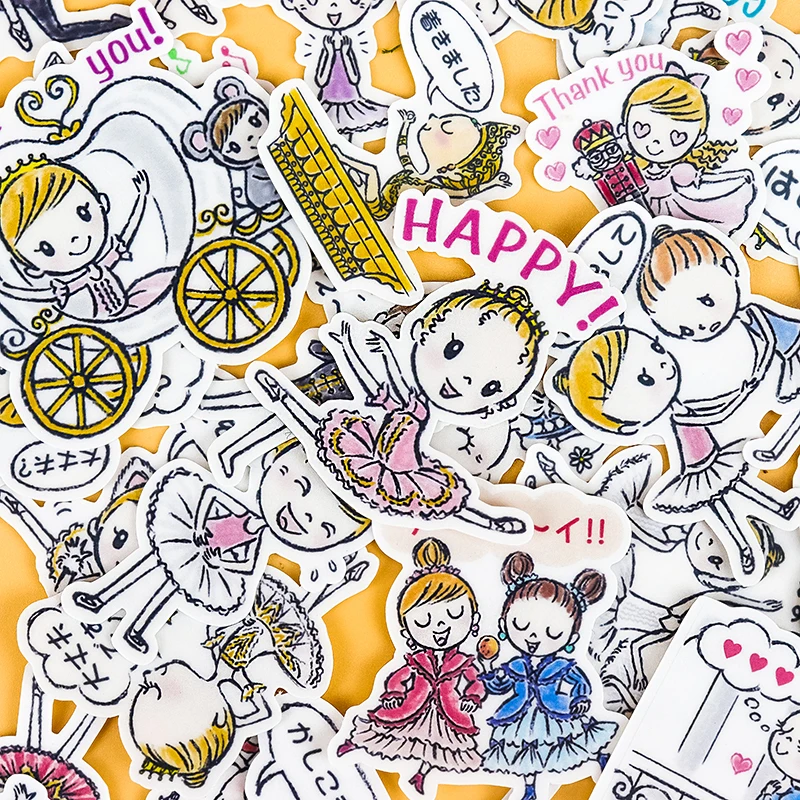 40pcs Creative Cute Self-made Ballerina Girl 3 DIY Animal Phone Stickers Diary Album Decoration Sticker Scrapbooking Child
40pcs Creative Cute Self-made Ballerina Girl 3 DIY Animal Phone Stickers Diary Album Decoration Sticker Scrapbooking Child