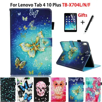 Case For Lenovo TAB4 Tab 4 10 Plus TB-X704L 10.1" TB-X704F TB-X704N Cover Funda Tablet Owl butterfly Stand Shell+Stylus+film
Case For Lenovo TAB4 Tab 4 10 Plus TB-X704L 10.1" TB-X704F TB-X704N Cover Funda Tablet Owl butterfly Stand Shell+Stylus+film