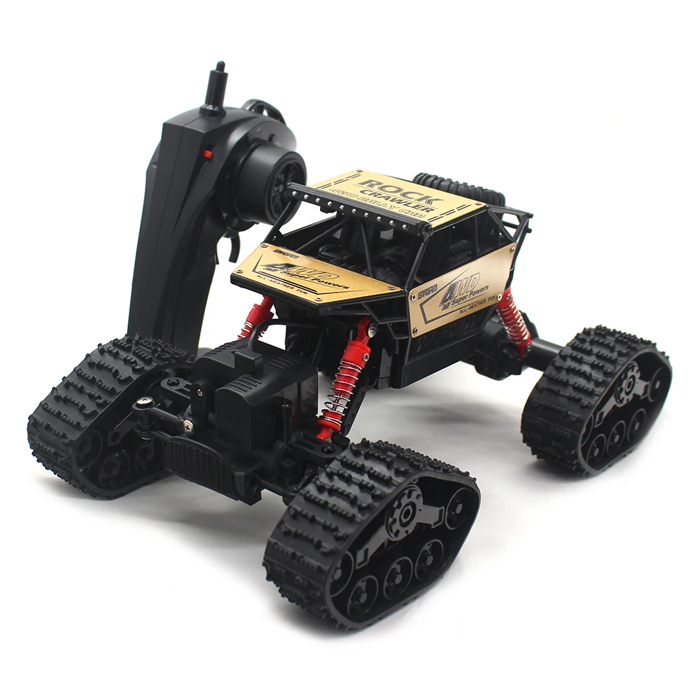 Rock Crawler 1:16 RC Car Remote Control Tracked Car RC Snowmobile Machine On Radio Controlled Toys For Children Boys Gifts 8860
Rock Crawler 1:16 RC Car Remote Control Tracked Car RC Snowmobile Machine On Radio Controlled Toys For Children Boys Gifts 8860