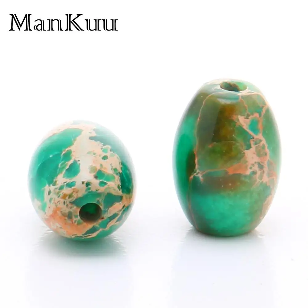 DXT02213 New Style Green Rice Beads Sea Sediment Jaspers Imperial Beads DIY Jewelry for Necklace Bracelet Making 13*18mm
DXT02213 New Style Green Rice Beads Sea Sediment Jaspers Imperial Beads DIY Jewelry for Necklace Bracelet Making 13*18mm