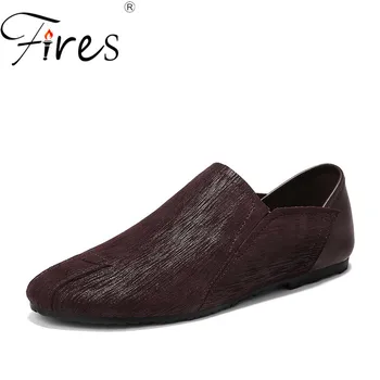 Fires Men Casual Loafers Fashion PU Leather Flat Shoes Black Brown Male Driving Shoes Comfortable Light Loafer Shoes Zapatillas
Fires Men Casual Loafers Fashion PU Leather Flat Shoes Black Brown Male Driving Shoes Comfortable Light Loafer Shoes Zapatillas