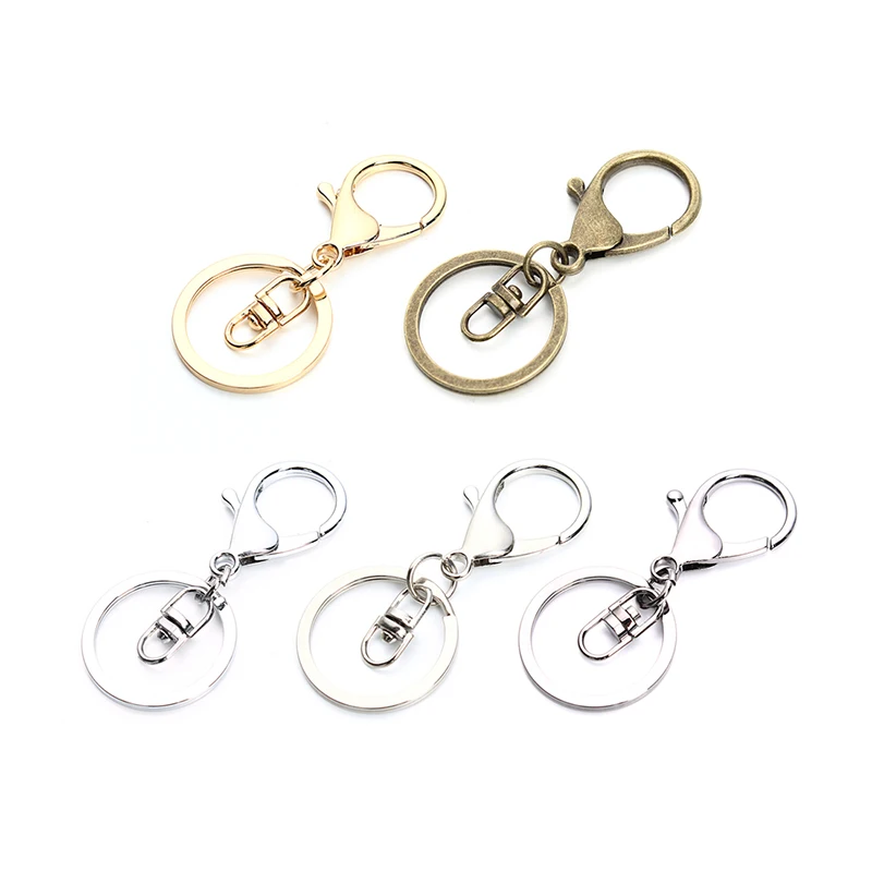 LINSOIR 5pcs/lot Metal Swivel Lobster Clasps Keychain Key Ring Gold Rhodium Color Keyring Key Chain For Diy Sleutelhanger F3483
LINSOIR 5pcs/lot Metal Swivel Lobster Clasps Keychain Key Ring Gold Rhodium Color Keyring Key Chain For Diy Sleutelhanger F3483
