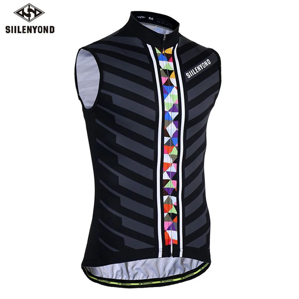 SIILENYOND 2018 Pro Men Cycling Sleeveless Jersey Windproof Cycling Clothing Waistcoat MTB Bike Wear Shirt Maillot Ciclismo
SIILENYOND 2018 Pro Men Cycling Sleeveless Jersey Windproof Cycling Clothing Waistcoat MTB Bike Wear Shirt Maillot Ciclismo