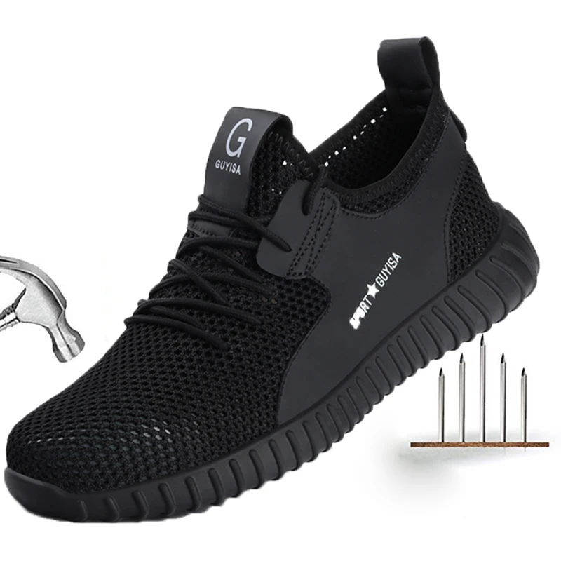 Men Safety Shoes New Men Sneakers Outdoor Steel Toe Shoes Work Safety Boot Puncture Proof Military Combat Ankle Boots Male Shoes
Men Safety Shoes New Men Sneakers Outdoor Steel Toe Shoes Work Safety Boot Puncture Proof Military Combat Ankle Boots Male Shoes