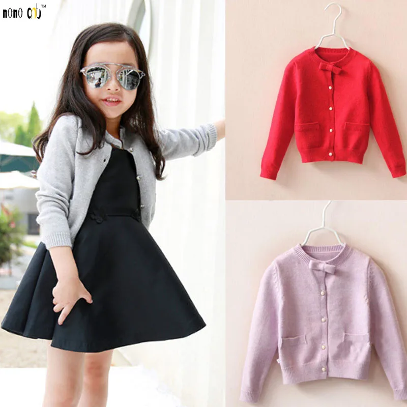 2018 Autumn Knitted Girls Sweater Cardigan Bow-Knot Solid Casual Long Sleeve Coat Top Child Girl Clothes 2 3 4 5 6 7 8 9 Years
2018 Autumn Knitted Girls Sweater Cardigan Bow-Knot Solid Casual Long Sleeve Coat Top Child Girl Clothes 2 3 4 5 6 7 8 9 Years